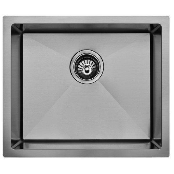 Hilliertec Stainless steel handcrafted sink under mount single bowl HUS5043