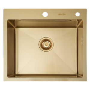 stainless steel handcrafted kitchen sink top mount