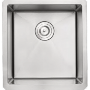 stainless steel handcrafted kitchen sink top mount