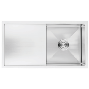 stainless steel handcrafted kitchen sink under mount