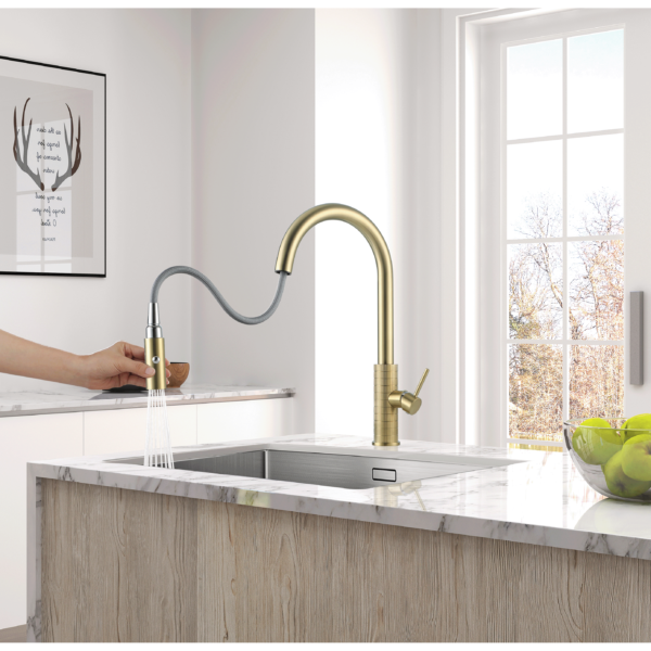 Hilliertec Kitchen faucet arcuation 1058 - 图片 2