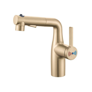 stainless steel, single handle, high arc spout, modern design