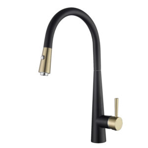 stainless steel, single handle, high arc spout, modern design