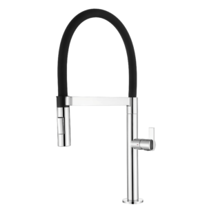  stainless steel, single handle, high arc spout, modern design