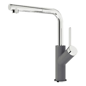  stainless steel, single handle, high arc spout, modern design