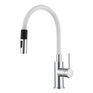  stainless steel, single handle, high arc spout, modern design