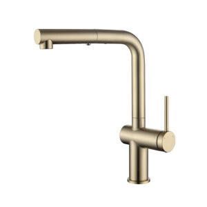  stainless steel, single handle, high arc spout, modern design