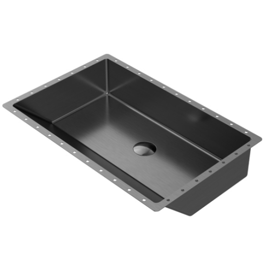 stainless steel handcrafted basin