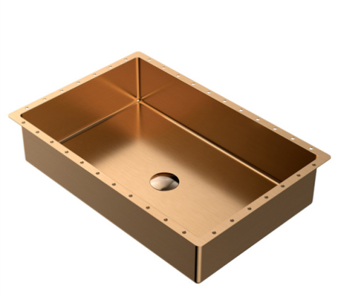 stainless steel handcrafted basin